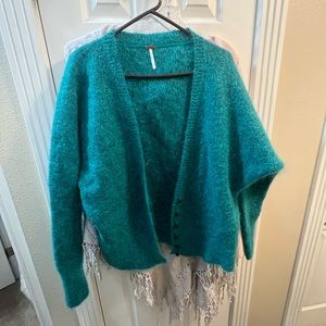 Free people angora sweater